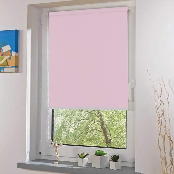 Ролета міні Rollotex струна Rimini Ice 65x150 см рожева 