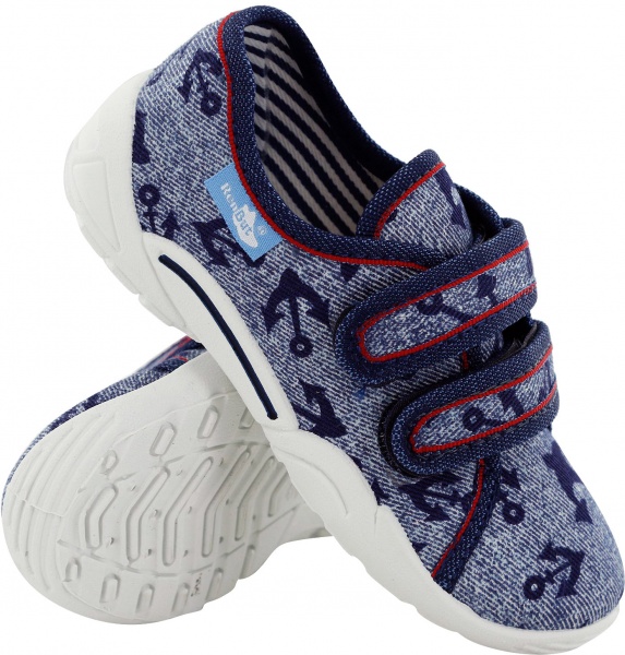 Тапочки детские RenBut Якорь р.29 джинс 33-374LS-0717-29 