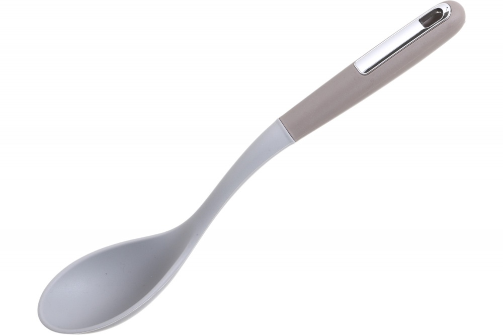 Ложка кухонная Flamberg Soft 35,3x6,5 см серый/мокко