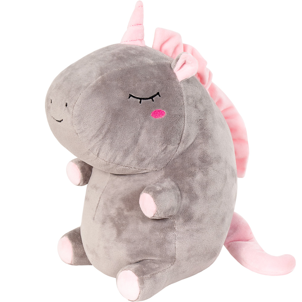 М'яка іграшка Stip Єдиноріг 35 см сірий