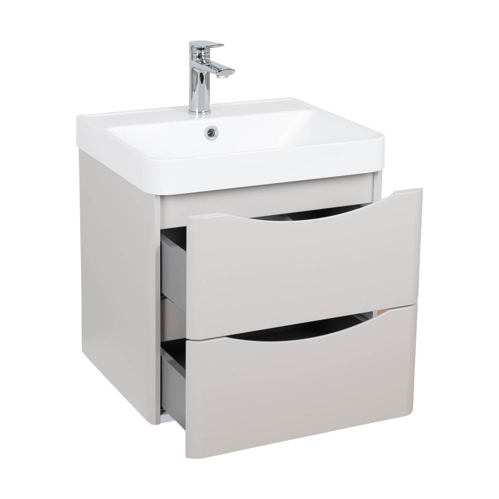 Тумба підвісна Aqua Rodos Vista Kashemir зумивальникомDeep 50см