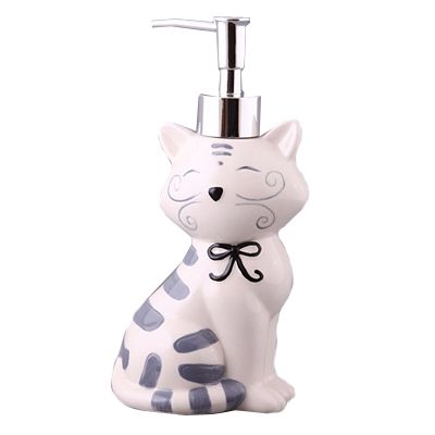 Дозатор для жидкого мыла Белый кот 490-132-1