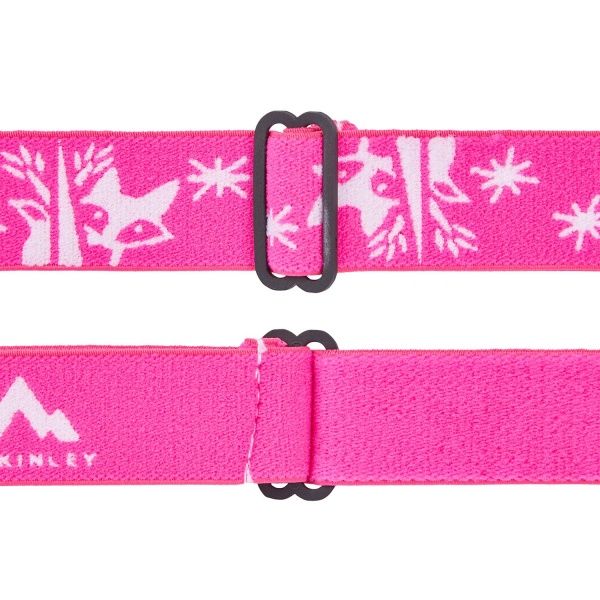 Гірськолижна маска McKinley Snowfoxy 409256-901391 Snowfoxy рожевий 