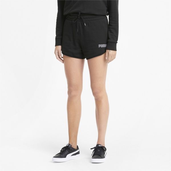 Шорти Puma Modern Basics High Shorts 58593601 р. L чорний