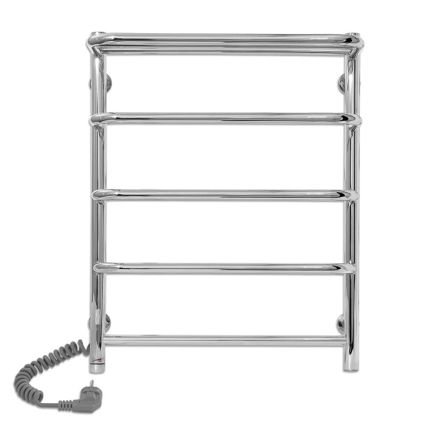 Полотенцесушитель электрический Evro-Termo Шарм П5 500х660 с полкой Э Л S4