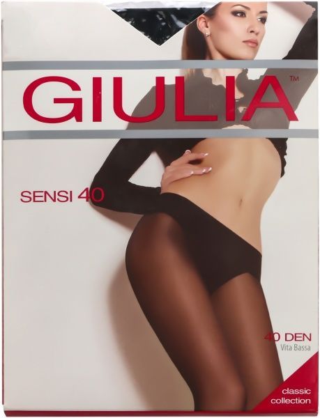 Колготки Giulia Sensi 40 den р. 2 черный 