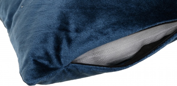 Подушка декоративна 50x30 см синій HOME&STYLING 