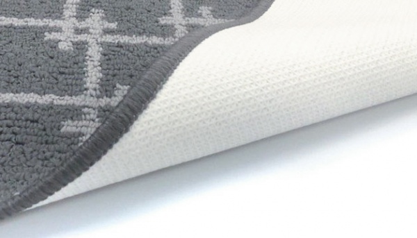 Килимок Dariana MINI 1 40x60 см сірий