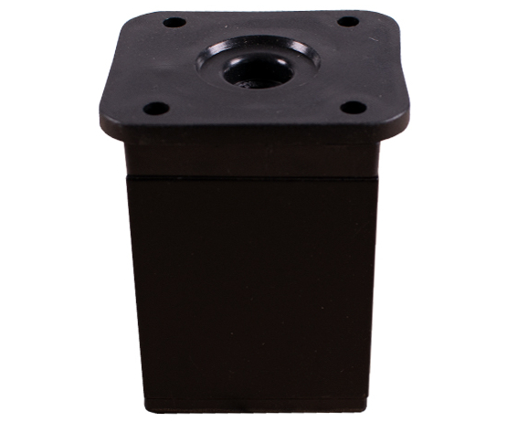 Ножка регулируемая DC 40x40x60 мм черная 