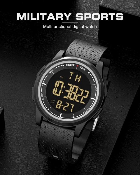 Часы тактические Water Golden Hour black (NULL)