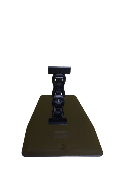 Цінникотримач для гастрономії чорний з ніжкою 50 мм на підставці 5 шт. 