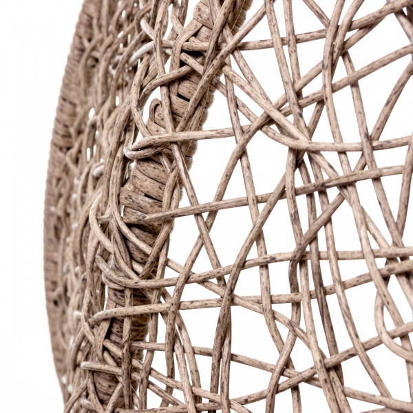 Кресло-кокон Trend с подушкой 124х75х122 см бежевый