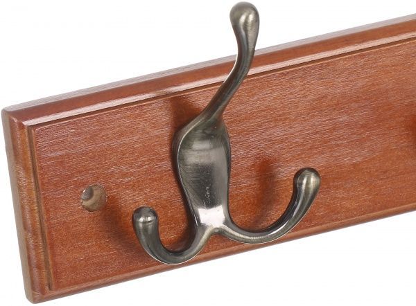 Вешалка для одежды II тип 1+2 бронза/орех