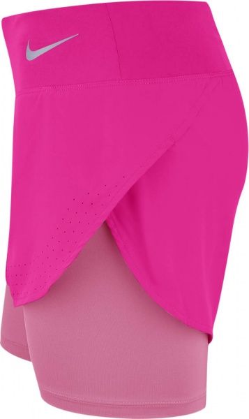 Шорти Nike W NK ECLIPSE 2IN1 SHORT AQ5420-601 р. XS рожевий