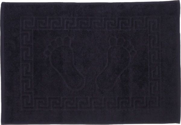 Коврик для ног Rice Вlack 50x70 см черный La Nuit 