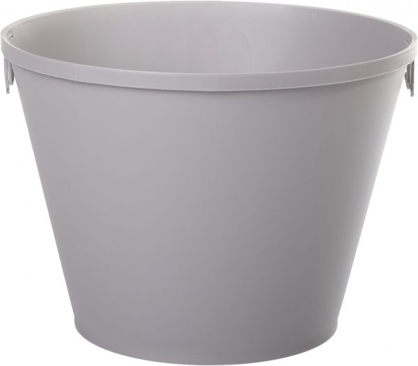 Горщик пластиковий Keter Cozies M круглий 9,4л сірий 