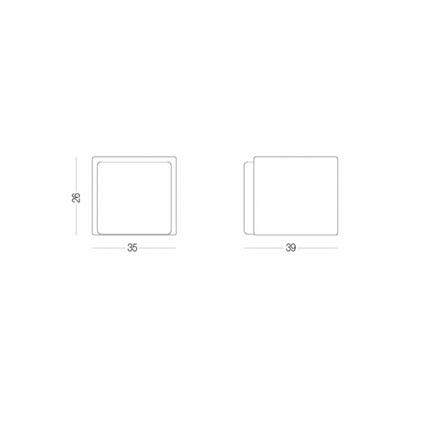 Стопор дверной MVM М-44 T прозрачный