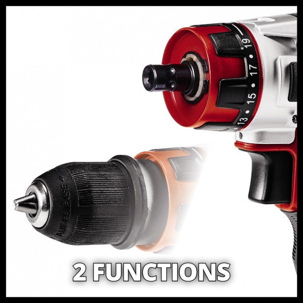 Шуруповерт акумуляторний Einhell TE-CD 12/1 X-Li, 1x2.0Ah 4513592