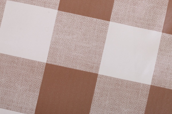 Скатерть Check круглая d140 коричневый UP! (Underprice) 