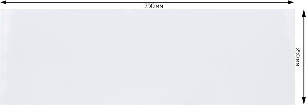 Плитка Cifre Pure бланко 25x75 