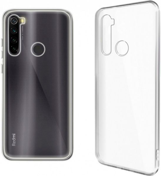 Чехол-накладка GlobalCase (TPU) EXTRA SLIM для Xiaomi Redmi Note 8T transparent 