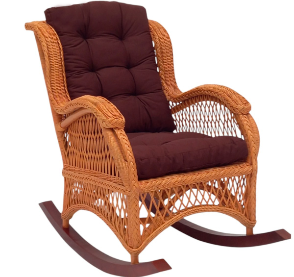 Крісло-гойдалка Cruzo Буковель темно-медове