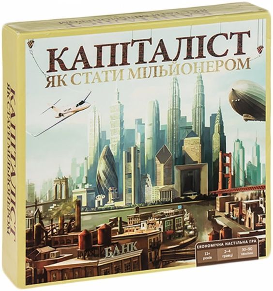 Игра настольная Arial Капиталист как стать миллионером 4820059910039