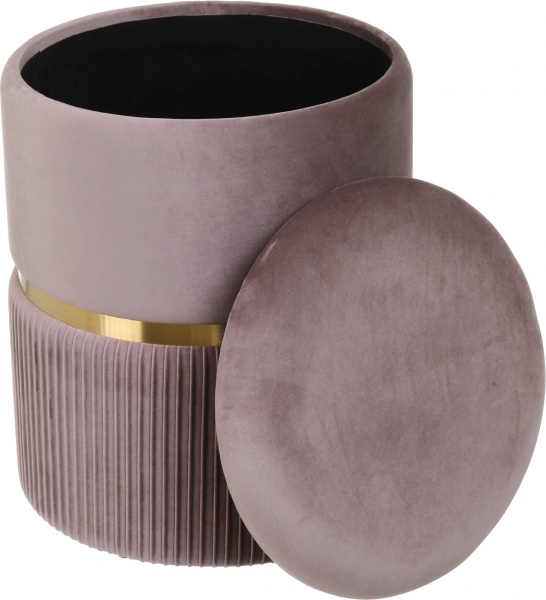 Сундук-пуф Bernard 36х36х44см капучино 