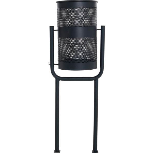 Урна Дельта двоопорна темно-сірий