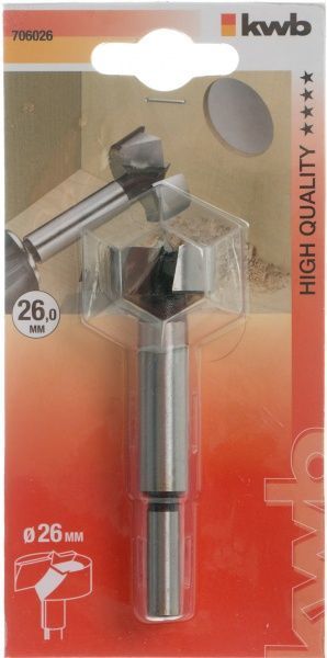 Сверло Форстнера KWB 93 мм 26 мм 706026