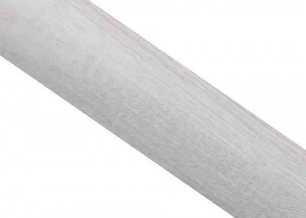 Порожек алюминиевый 15-А Лугалпроф радиальный скрытый крепеж 5x40x900 мм дуб пепельный 