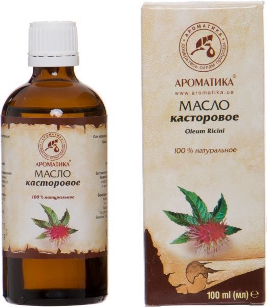 Натуральное масло Ароматика Рицинова 100 мл 
