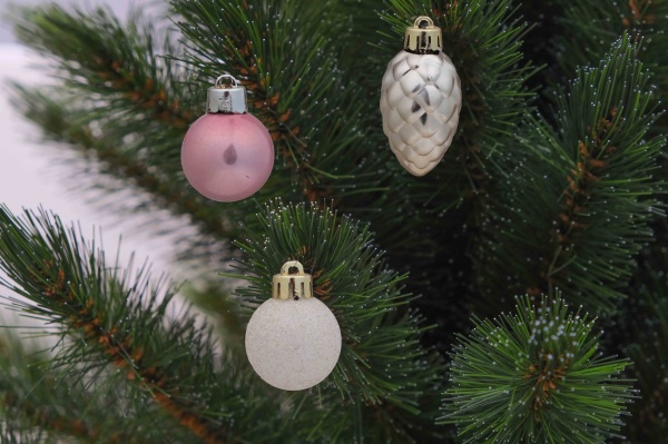 Набір ялинкових іграшок GIF2923 MIX d 3 мм 36 шт./уп.