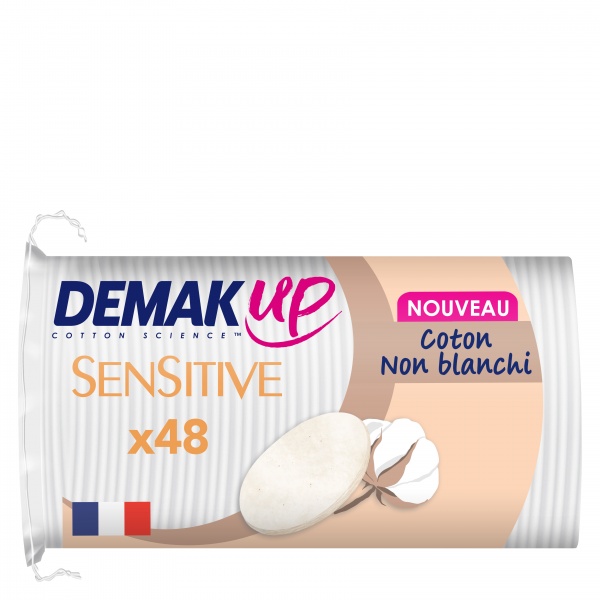 Ватні диски DEMAKUP Cotton Sensitive 48 шт. (м'яка)