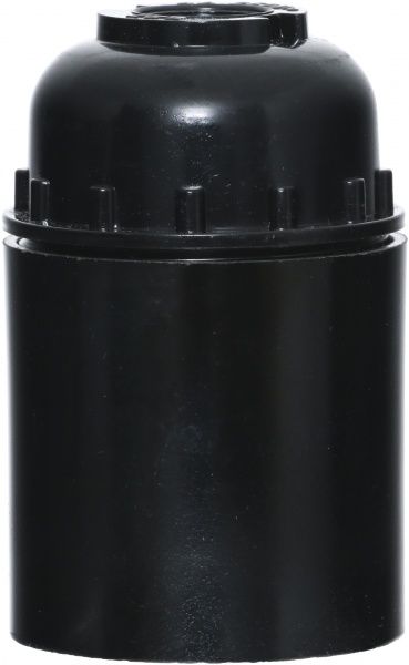 Патрон электрический UP! (Underprice) гладкий E27 бакелит черный