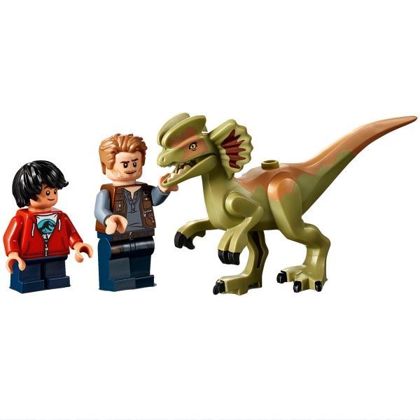 Конструктор LEGO Jurassic World Дилофозавр на свободе 75934