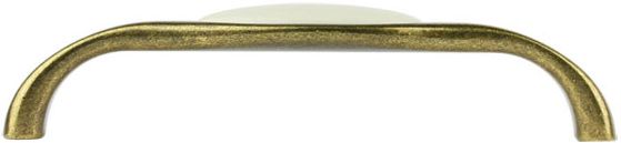 Мебельная ручка 11800 128 мм античная бронза Ferro Fiori CR 9010.128.C