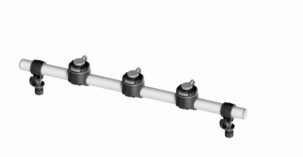 Тарга Borika FASTen Gr700-3 700 мм с тремя замками для аксессуаров