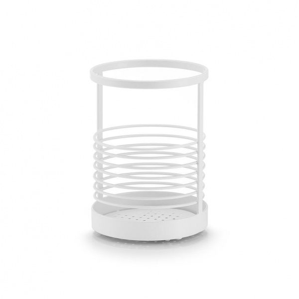 Держатель для кухонных принадлежностей металл белый Ø12x17 см 27390 Zeller