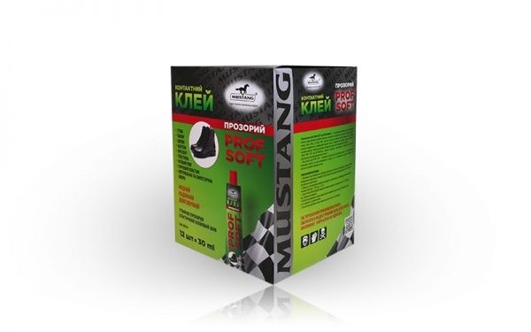 Клей контактный Mustang Prof Soft 30 мл