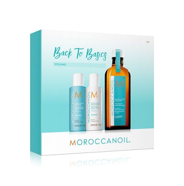 Набор для волос для женщин Moroccanoil Масло 100 мл лайт +шампунь + кондиционер Объем 70 мл