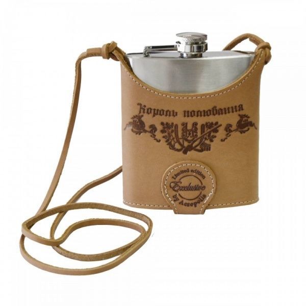 Фляга Acropolis 0,21 л питьевая туристическая ФЛ-1м