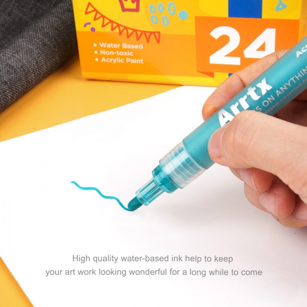 Набор маркеров Arrtx акриловых 24 цвета (AC-002-24) LC302222 