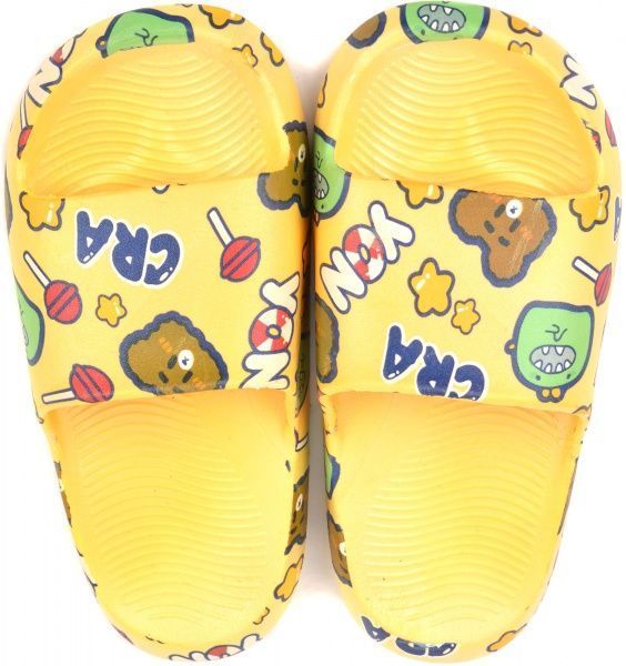 Шлепанцы для мальчика Ningbo Мишки р.34-35 желтый 