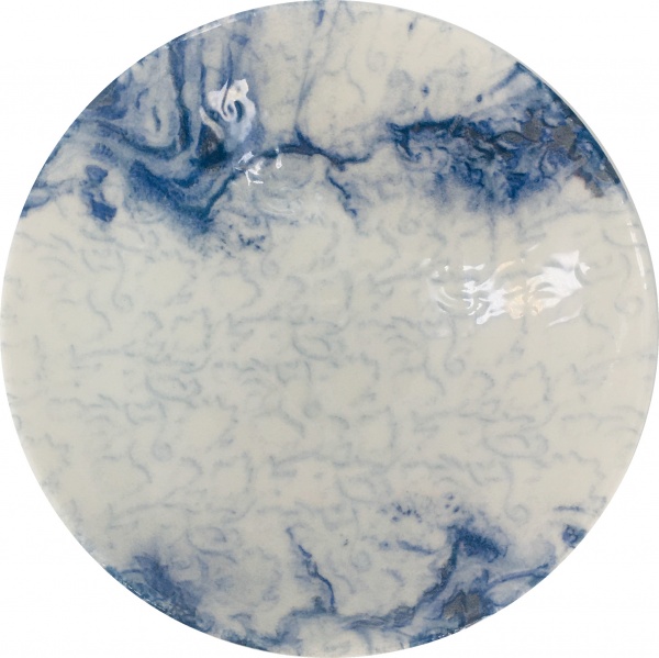 Тарілка сервірувальна Athens Blue Gural 25 см Gural Porselen