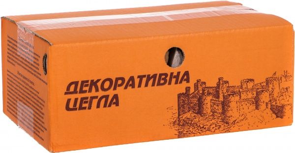 Плитка бетонная прямая Саватекс Декор Кирпич античный бежевый 0,5 кв.м 