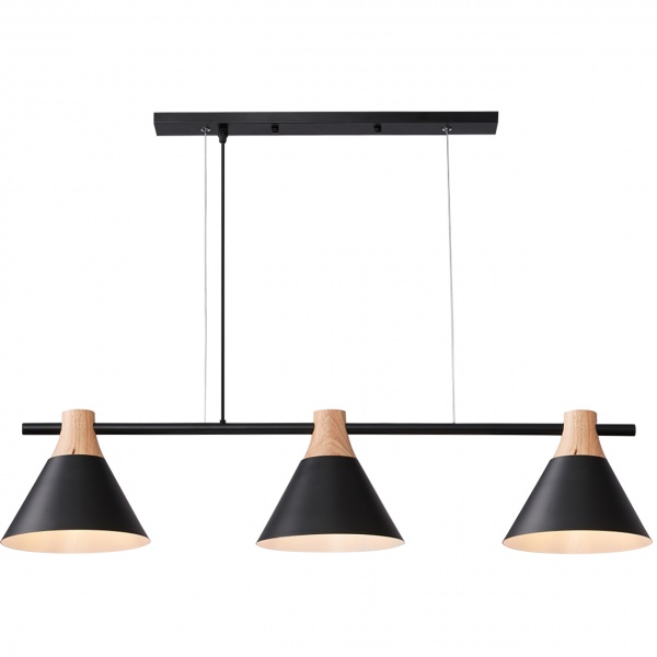 Підвіс Hopfen LOFT CN 3x40 Вт Е27 чорний 