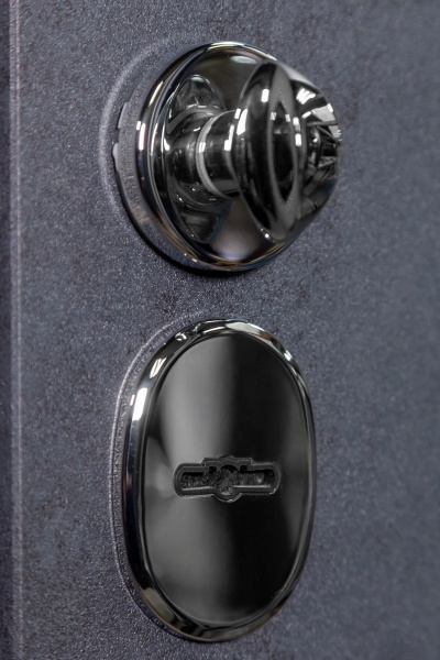 Дверь входная Булат Термо House-703 антрацит 2050x950 мм левая