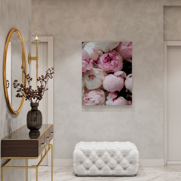 Картина на холсте Пионы 70x50 см WS Holst 14082215,2 