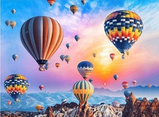 Набор со стразами Очарованные небом 40x50 см (У) GoToArt — фото 1